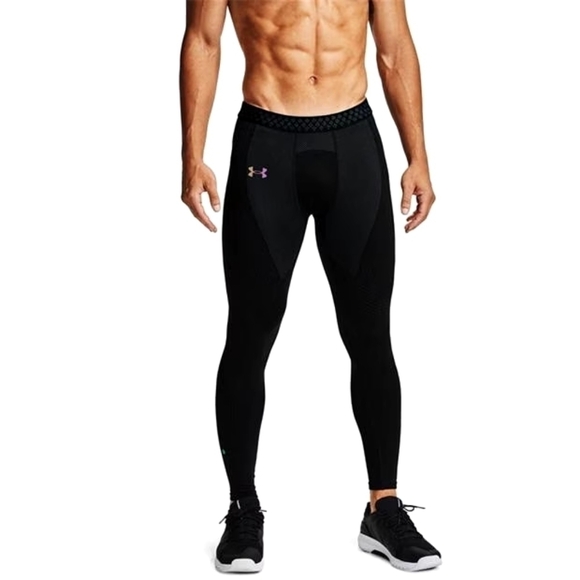 Nwt Under Armour Men's Heat Gear Rush Leggings - Picture 1 of 12